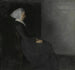 Matka artysty, Frederikke Hammershi - Vilhelm Hammershi — widok dzieła