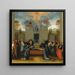 La mise en état et l'ascension de saint Antoine - Fra Bartolomeo — oprawiony obraz na ścianie