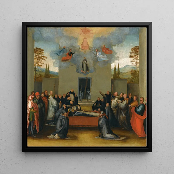 La mise en état et l'ascension de saint Antoine - Fra Bartolomeo