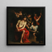 La moquerie du Christ - Domenico Fiasella — oprawiony obraz na ścianie
