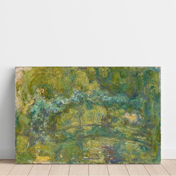 Reprodukcja obrazu La passerelle de l'étang aux nénuphars - Claude Monet