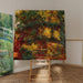 Reprodukcja obrazu La passerelle japonaise, Giverny - Claude Monet