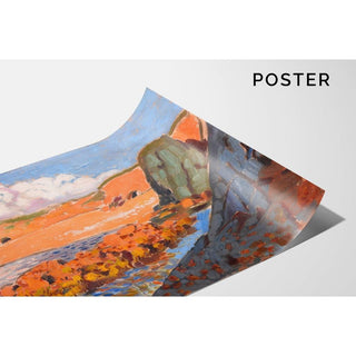 La plage rouge - Maurice Denis | Reproduction Tableau Décoration murale affiche copie