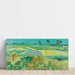 Reprodukcja obrazu La plaine d'Auvers - Vincent van Gogh