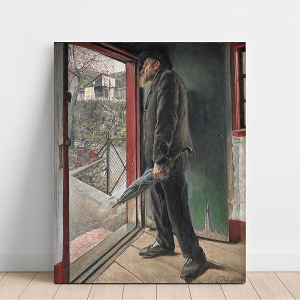 Reprodukcja obrazu Czy deszcz ustał? - Laurits Andersen Ring