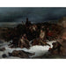 Reprodukcja obrazu "La retraite de l'Armée napoléonienne z Rosji w 1812 roku" autorstwa Ary Scheffer