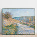 Reprodukcja obrazu La route de Vétheuil - Claude Monet