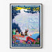 Trasa Alp - Plakat vintage