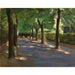 Reprodukcja obrazu La rue Colomier à Wannsee - Max Liebermann