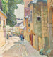 Ulica Seipel w Mödling - Carl Moll — widok dzieła