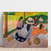 Reprodukcja obrazu La sieste - Paul Gauguin