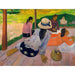 Reprodukcja obrazu La sieste - Paul Gauguin