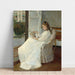 Reprodukcja obrazu Siostra artysty przy oknie - Berthe Morisot