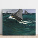 Reprodukcja obrazu La vague verte - Claude Monet