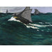 Reprodukcja obrazu La vague verte - Claude Monet