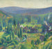 La vallée du vert Labastide-du-Vert - Henri Martin — widok dzieła