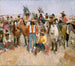 Fête des Jicarilla Apache - LaVerne Nelson Black — widok dzieła