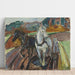 Reprodukcja obrazu Labourage d'automne - Edvard Munch