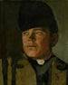 Pan młody z czapką z futra - Ladislav Mednyánszky — widok dzieła