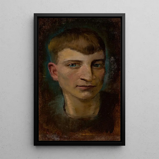 Ladislav Mednynszky - Head of Emaciated Boy.webp