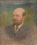 Portret mężczyzny z krawatem - Ladislav Mednyánszky — widok dzieła