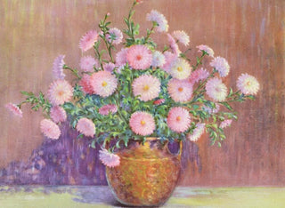 Chryzantema Pompon - Lafayette F. Cargill — widok dzieła