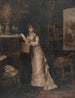 W studio - Lajos Bruck — widok dzieła