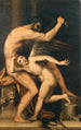 La punition d'Amour - Lambert Lombard — widok dzieła