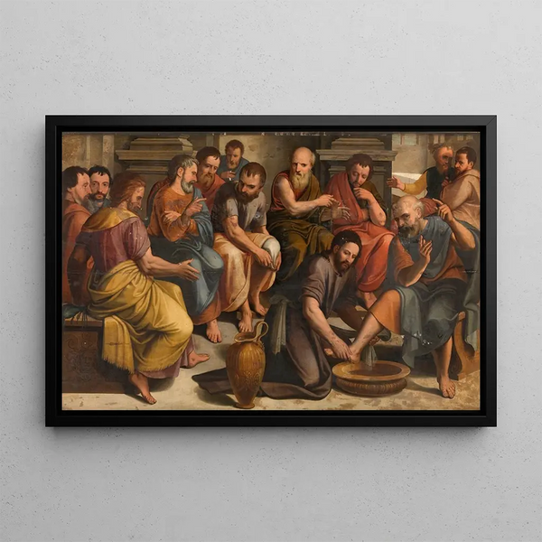 Lambert Van Noort - Christ Washing the Feet of the Apostles.webp