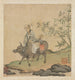 Laozi na byku - Chen Hongshou — widok dzieła