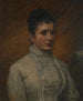 Portret damy - Lars Gustaf Sellstedt — widok dzieła