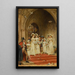 Uroczystość ślubna - Laslett John Pott — oprawiony obraz na ścianie