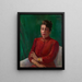 Portret damy - Laura Wheeler Waring — oprawiony obraz na ścianie