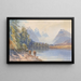 Lac Diamant Wakatipu - Laurence William Wilson — oprawiony obraz na ścianie