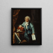 portret Mirabeau 1749-1791 w jego gabinecie pracy - Laurent Dabos — oprawiony obraz na ścianie