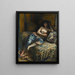 Odalisque - Laurent Gsell — oprawiony obraz na ścianie