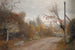 La Route à Mogenstrup, Zélande, automne - Laurits Andersen Ring — widok dzieła
