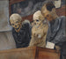 Trzy czaszki z klasztoru Kapucynów w Palermo - Laurits Andersen Ring — widok dzieła