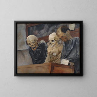 Laurits Andersen Ring - Three Skulls from Convento dei Cappucini at Palermo.webp