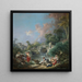 Lavandières - François Boucher — oprawiony obraz na ścianie