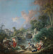 Lavandières - François Boucher — widok dzieła