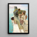 Kąt widokowy - Lawrence Alma-Tadema — oprawiony obraz na ścianie