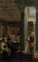 Un jongleur - Lawrence Alma-Tadema — widok dzieła
