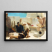 Czytanie Homera - Lawrence Alma-Tadema — oprawiony obraz na ścianie