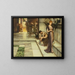 Un apodytère - Lawrence Alma-Tadema — oprawiony obraz na ścianie
