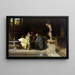 Miłośnik sztuki - Lawrence Alma-Tadema — oprawiony obraz na ścianie