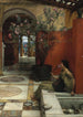 olejny z oleandrem - Lawrence Alma-Tadema — widok dzieła