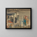 Frédégonde przy łóżku Prétextat - Lawrence Alma-Tadema — oprawiony obraz na ścianie