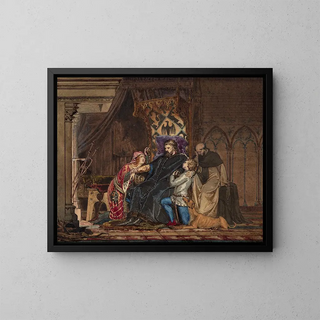 Lawrence AlmaTadema - Frederick Barbarossa learning of his excommunication.webp