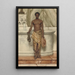 Le baigneur - Lawrence Alma-Tadema — oprawiony obraz na ścianie